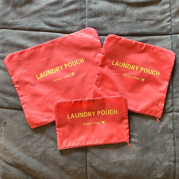 EUC Mossio Travel packing cubes, set of 6 coral - Picture 3 of 5